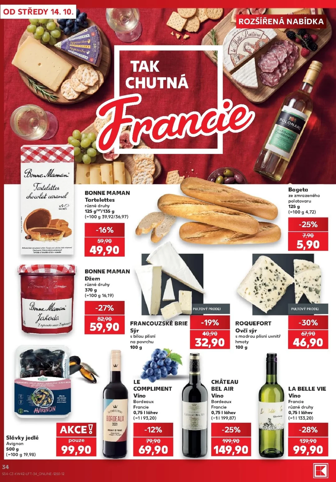 Originální strana 34 z 60 letáku Kaufland – Kaufland - Ostrava