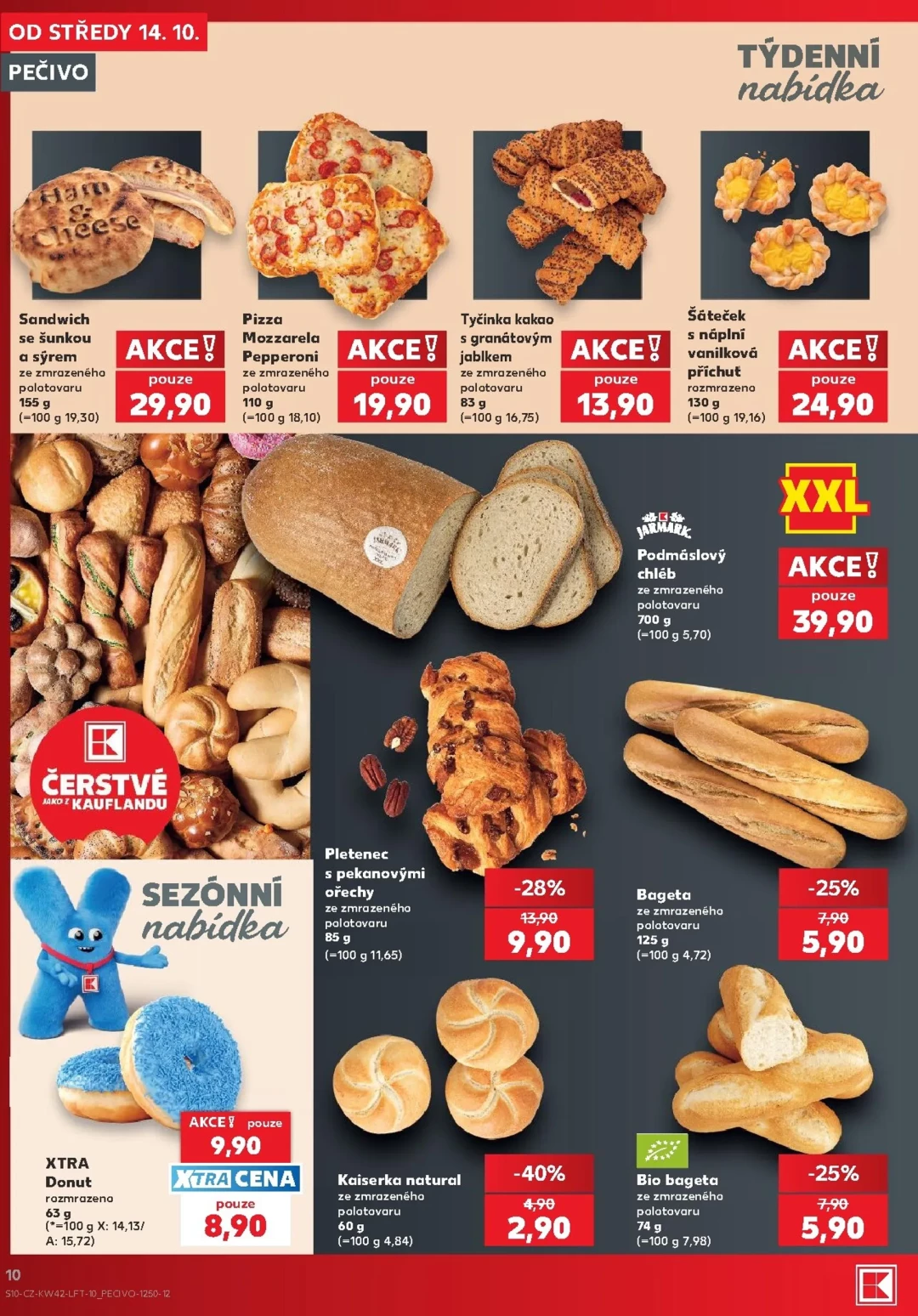 Originální strana 10 z 60 letáku Kaufland – Kaufland - Kolín