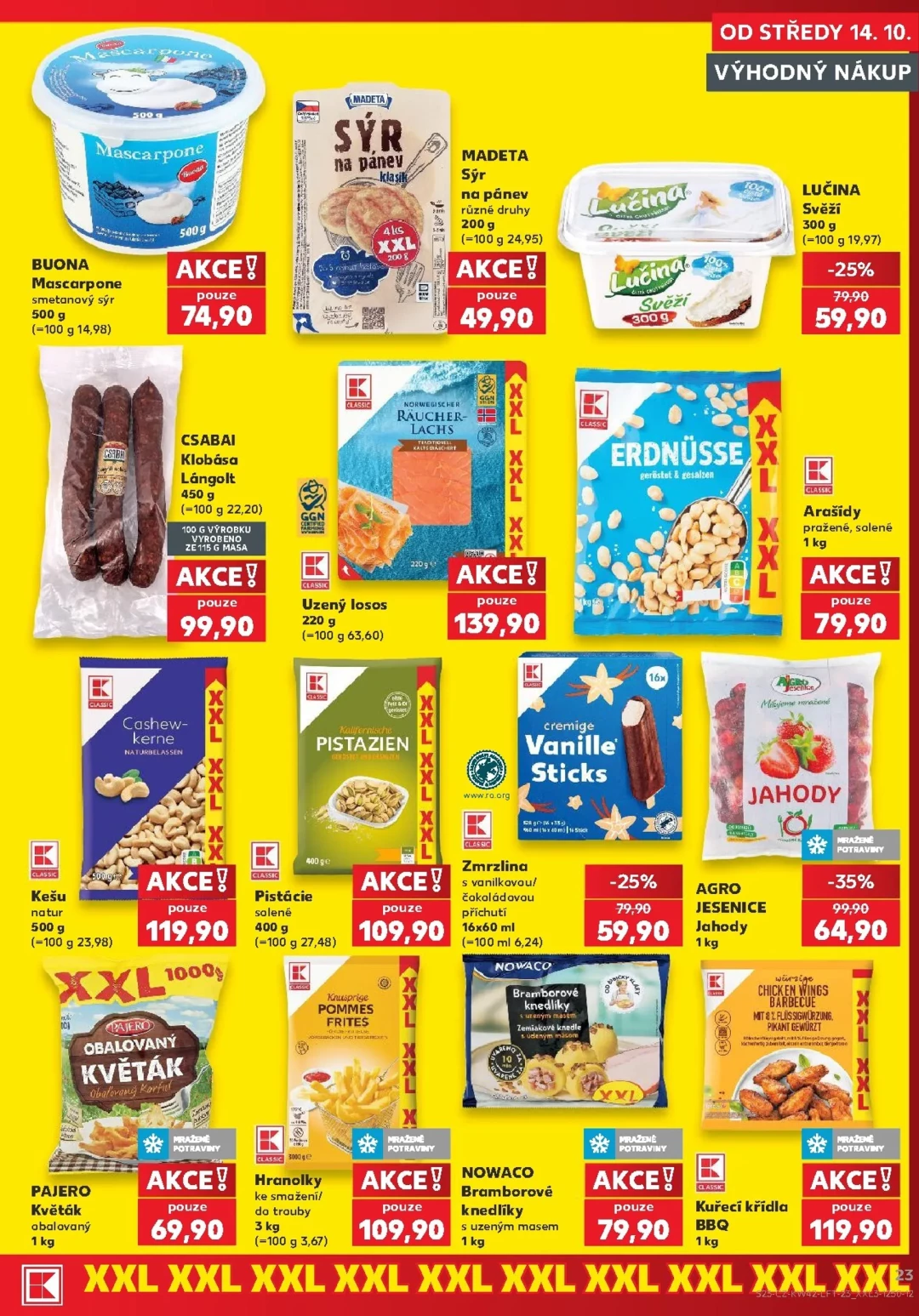 Originální strana 23 z 60 letáku Kaufland – Kaufland - Kolín