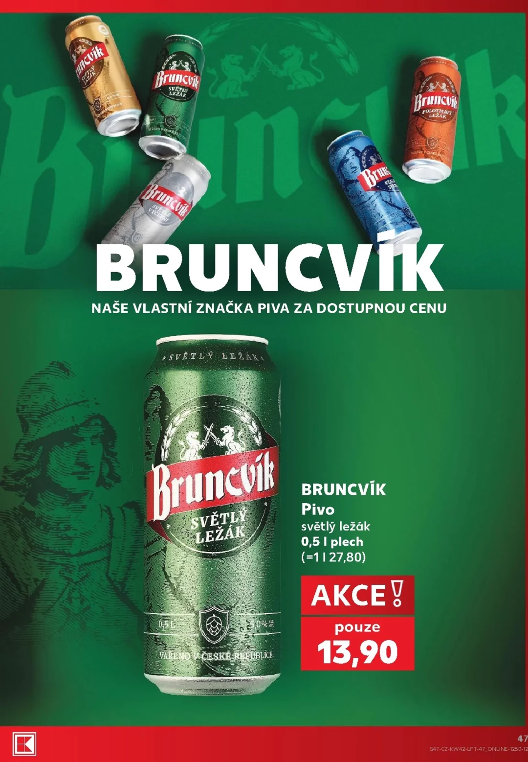 Originální strana 47 z 60 letáku Kaufland – Kaufland - Kolín