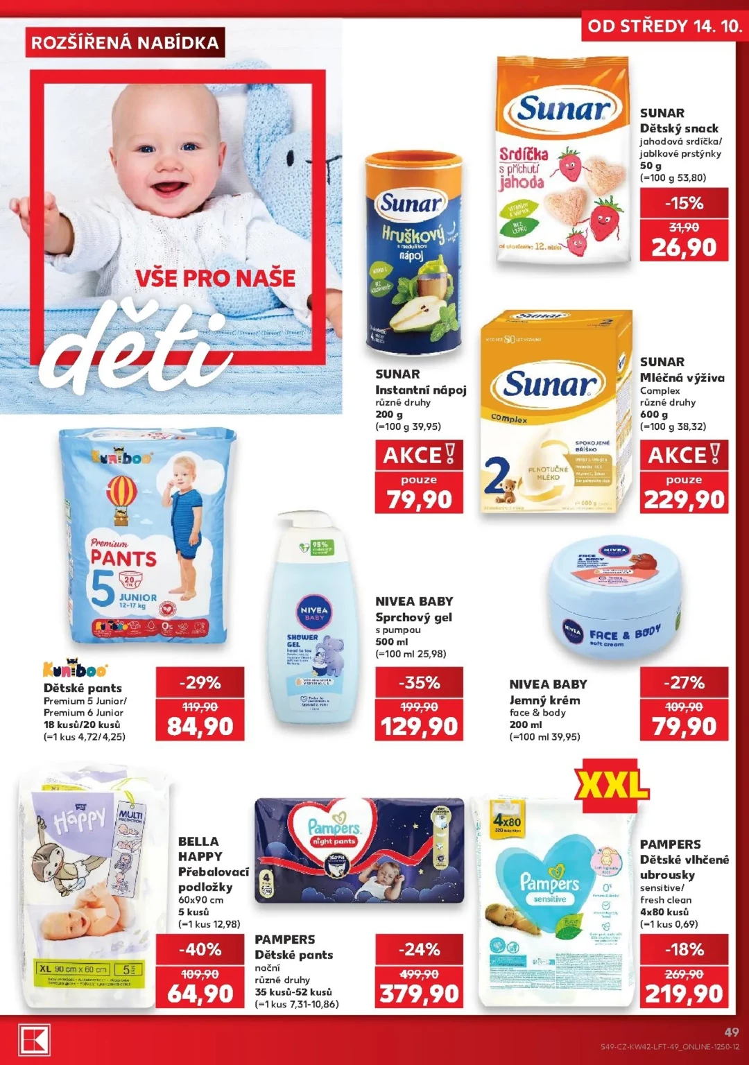 Originální strana 49 z 60 letáku Kaufland – Kaufland - Kolín