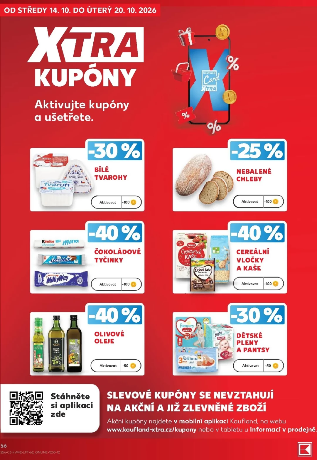 Originální strana 56 z 60 letáku Kaufland – Kaufland - Kolín