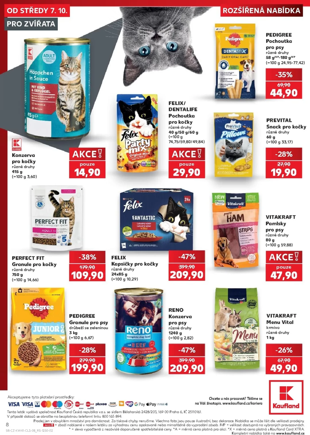 Originální strana 8 z 8 letáku Kaufland – Kaufland - Ostrava - Spotřební zboží