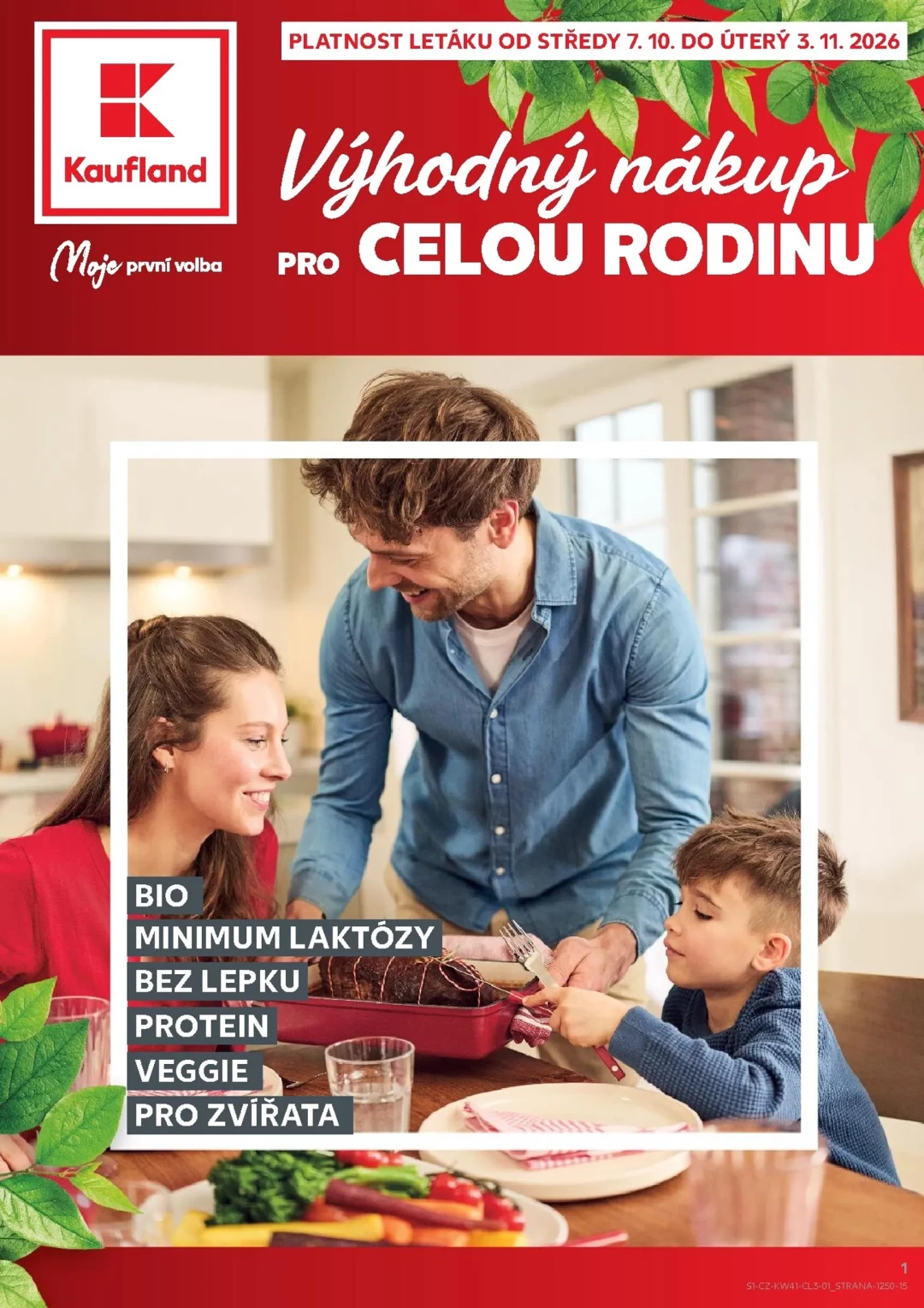 Originální strana 1 z 8 letáku Kaufland – Kaufland - Kolín - Spotřební zboží