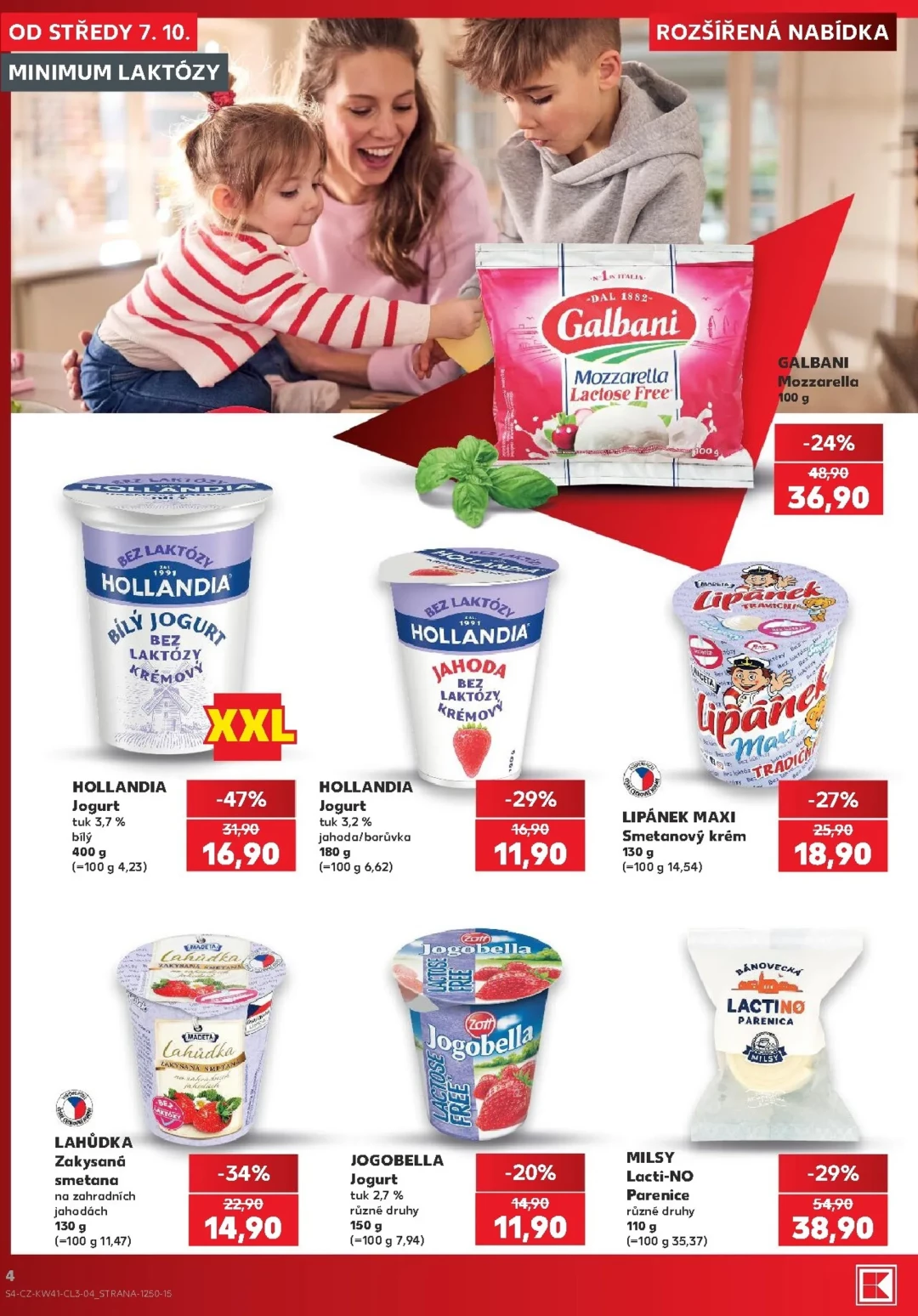 Originální strana 4 z 8 letáku Kaufland – Kaufland - Kolín - Spotřební zboží