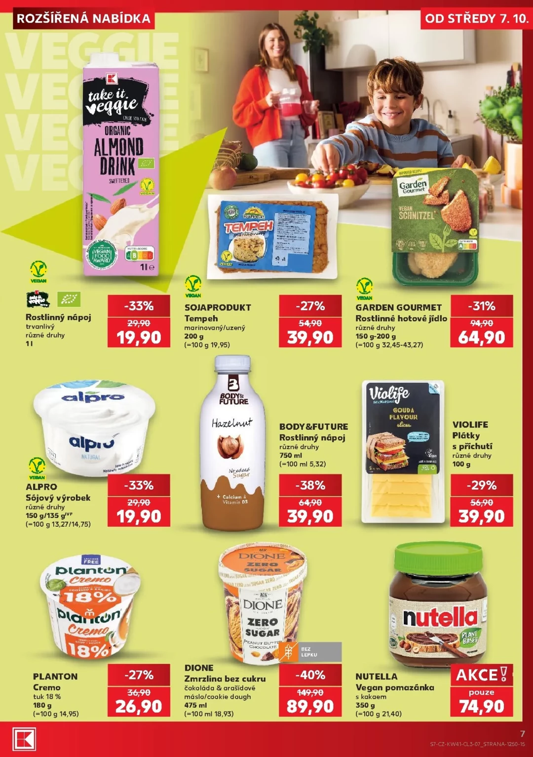 Originální strana 7 z 8 letáku Kaufland – Kaufland - Kolín - Spotřební zboží