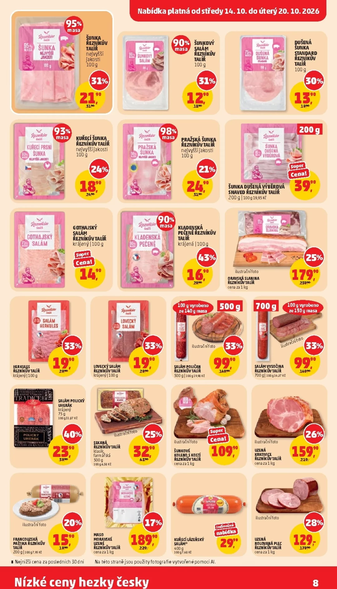 Originální strana 8 z 35 letáku Penny – PENNY
