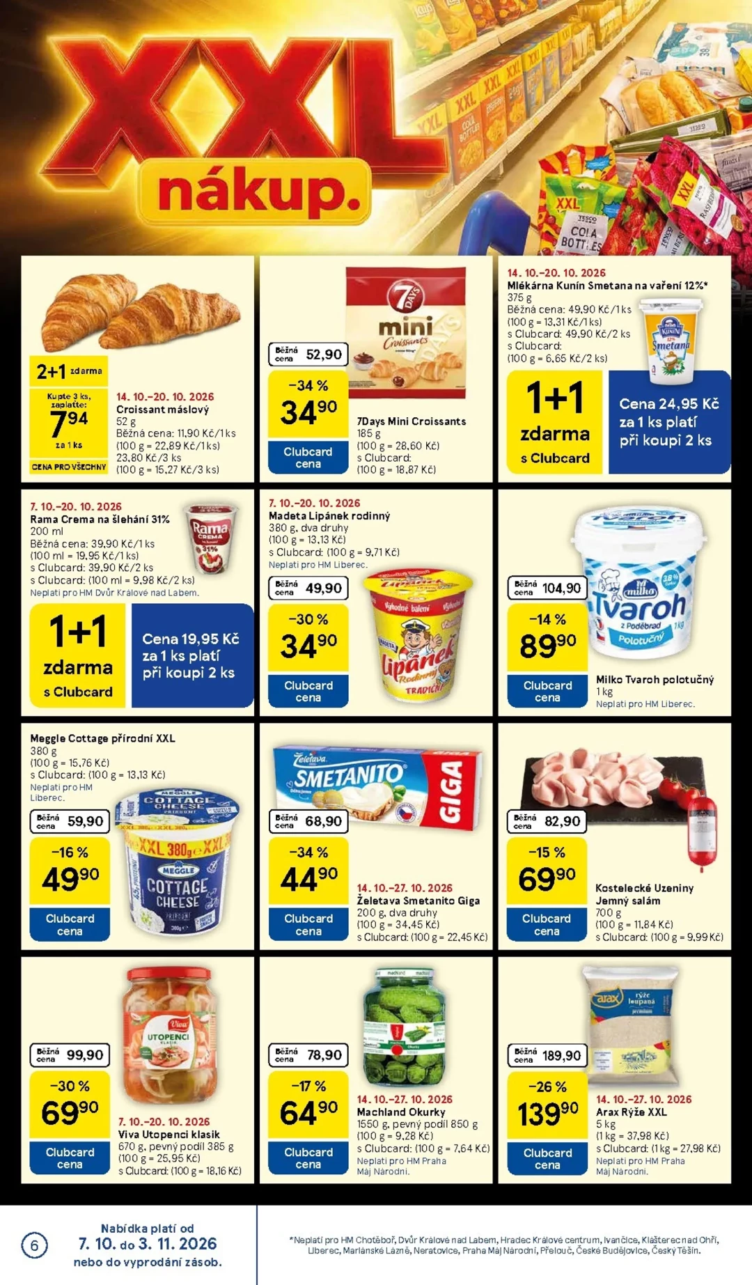 Originální strana 6 z 36 letáku Tesco – Tesco