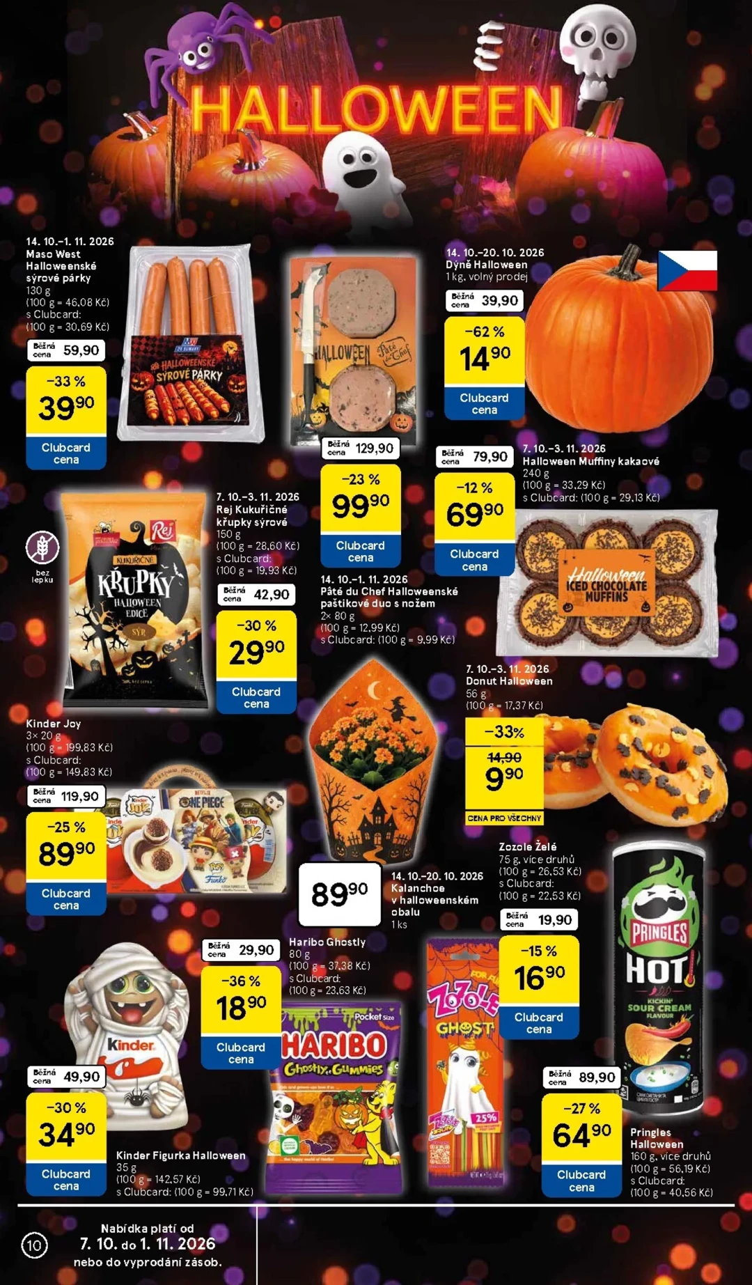 Originální strana 10 z 36 letáku Tesco – Tesco