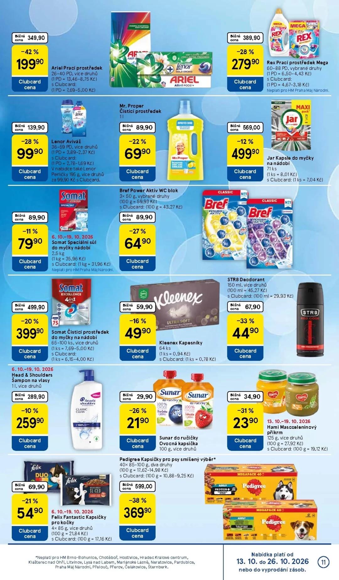 Originální strana 11 z 36 letáku Tesco – Tesco