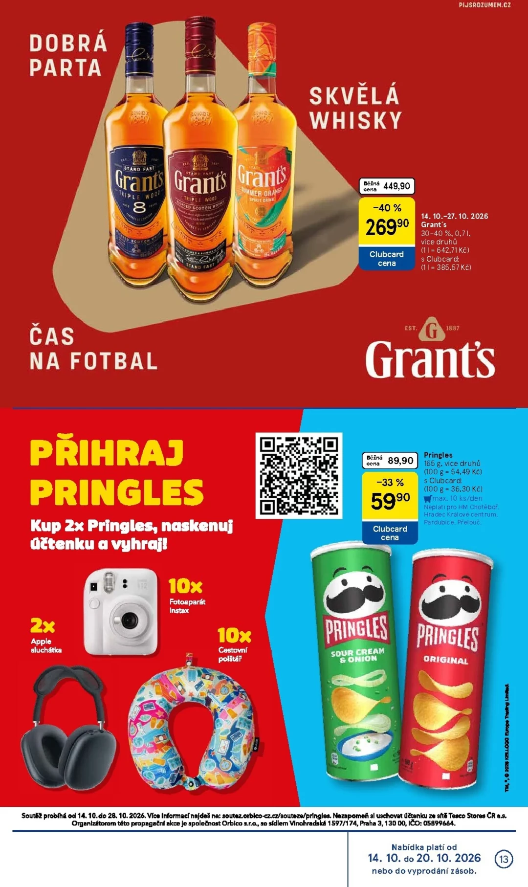 Originální strana 13 z 36 letáku Tesco – Tesco
