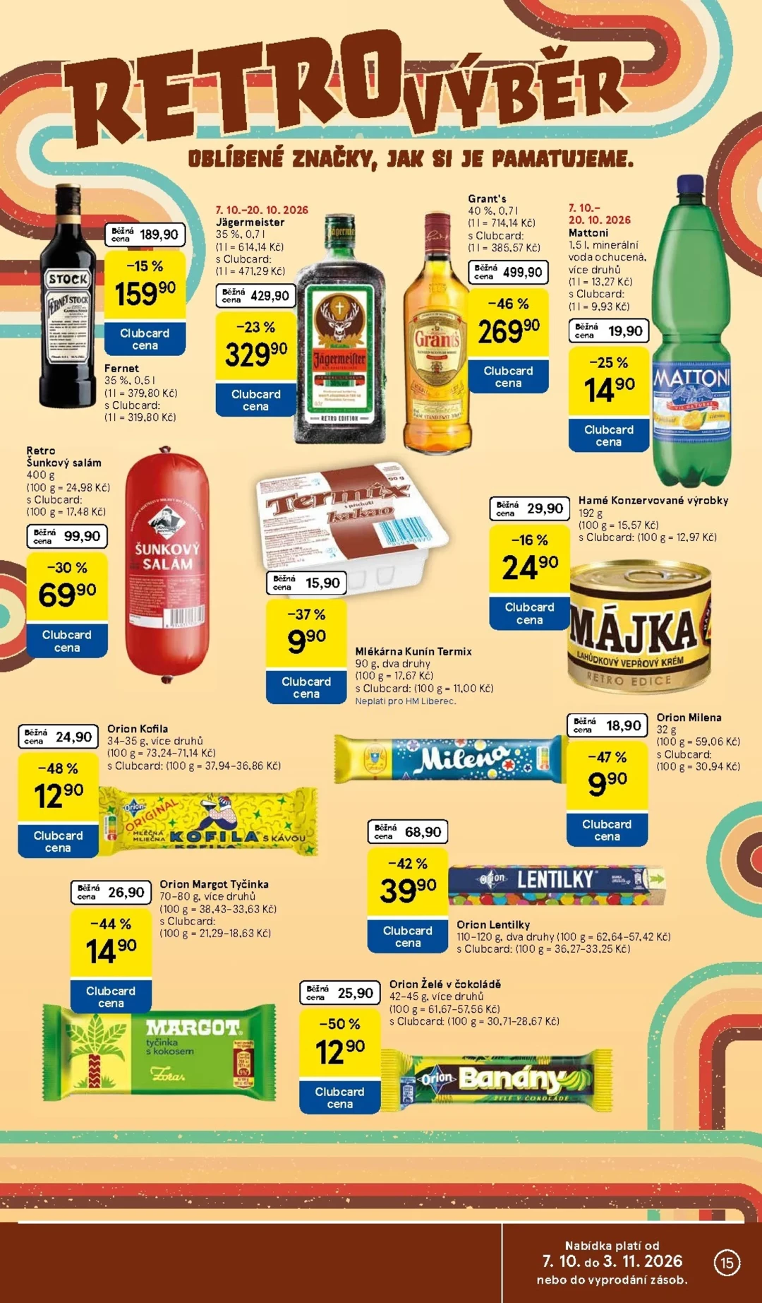 Originální strana 15 z 36 letáku Tesco – Tesco