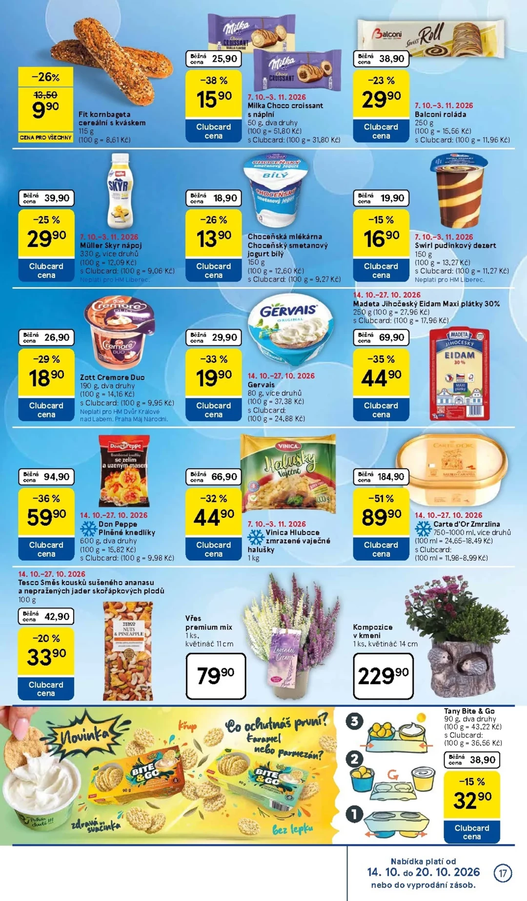 Originální strana 17 z 36 letáku Tesco – Tesco