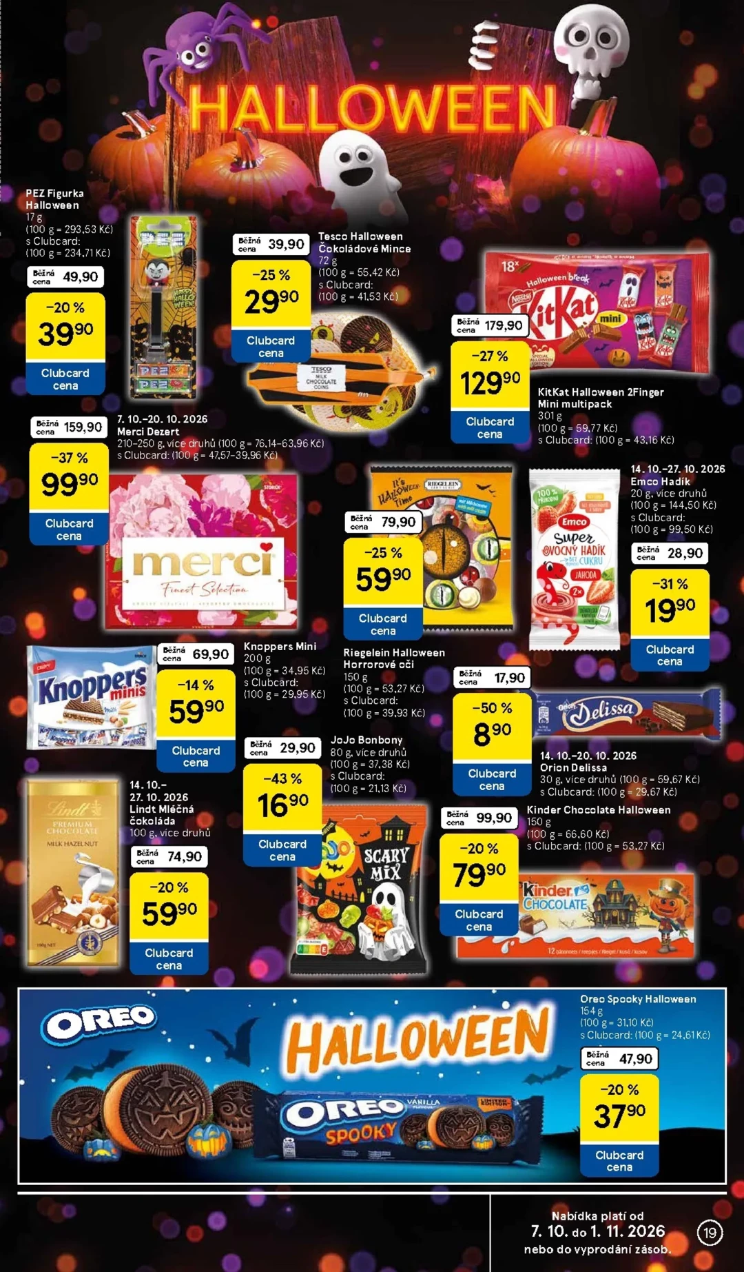 Originální strana 19 z 36 letáku Tesco – Tesco