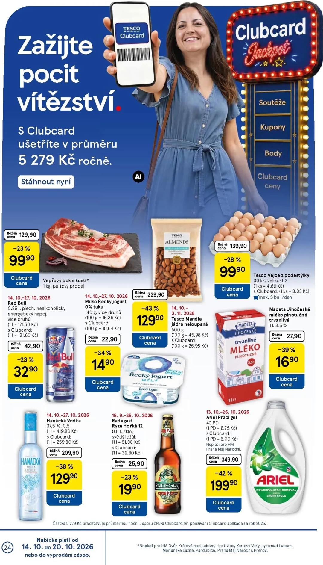 Originální strana 24 z 36 letáku Tesco – Tesco