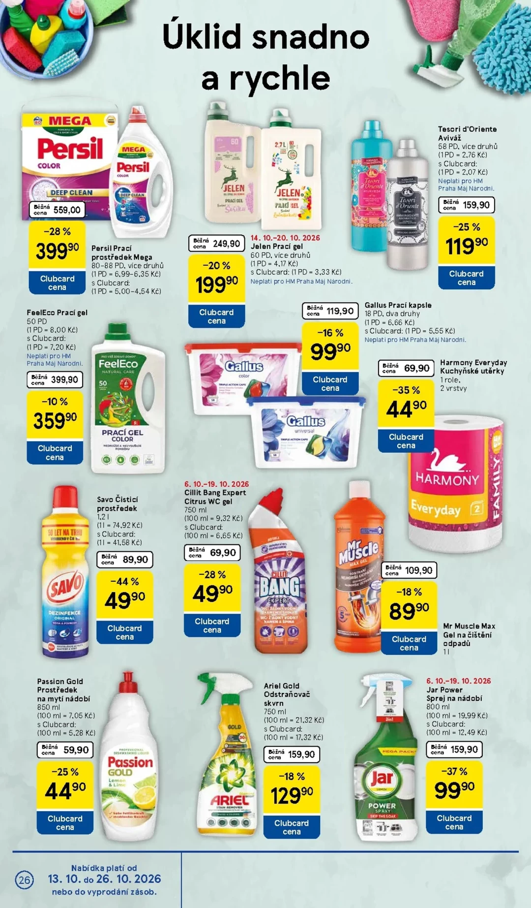 Originální strana 26 z 36 letáku Tesco – Tesco