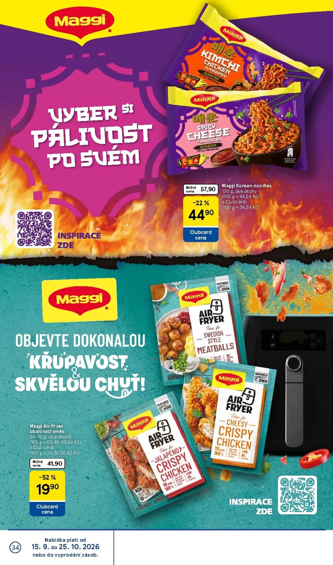 Originální strana 34 z 36 letáku Tesco – Tesco
