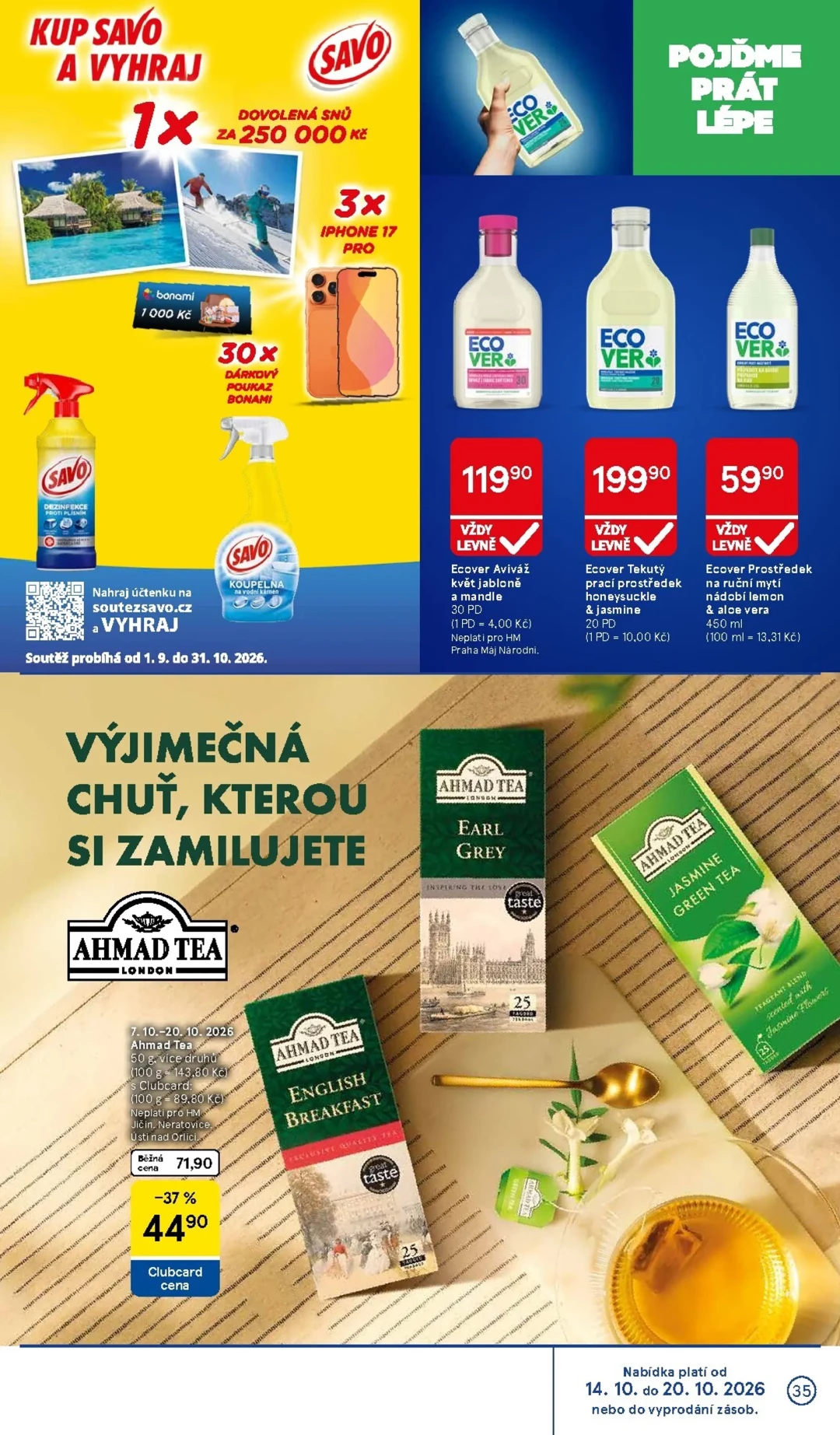 Originální strana 35 z 36 letáku Tesco – Tesco
