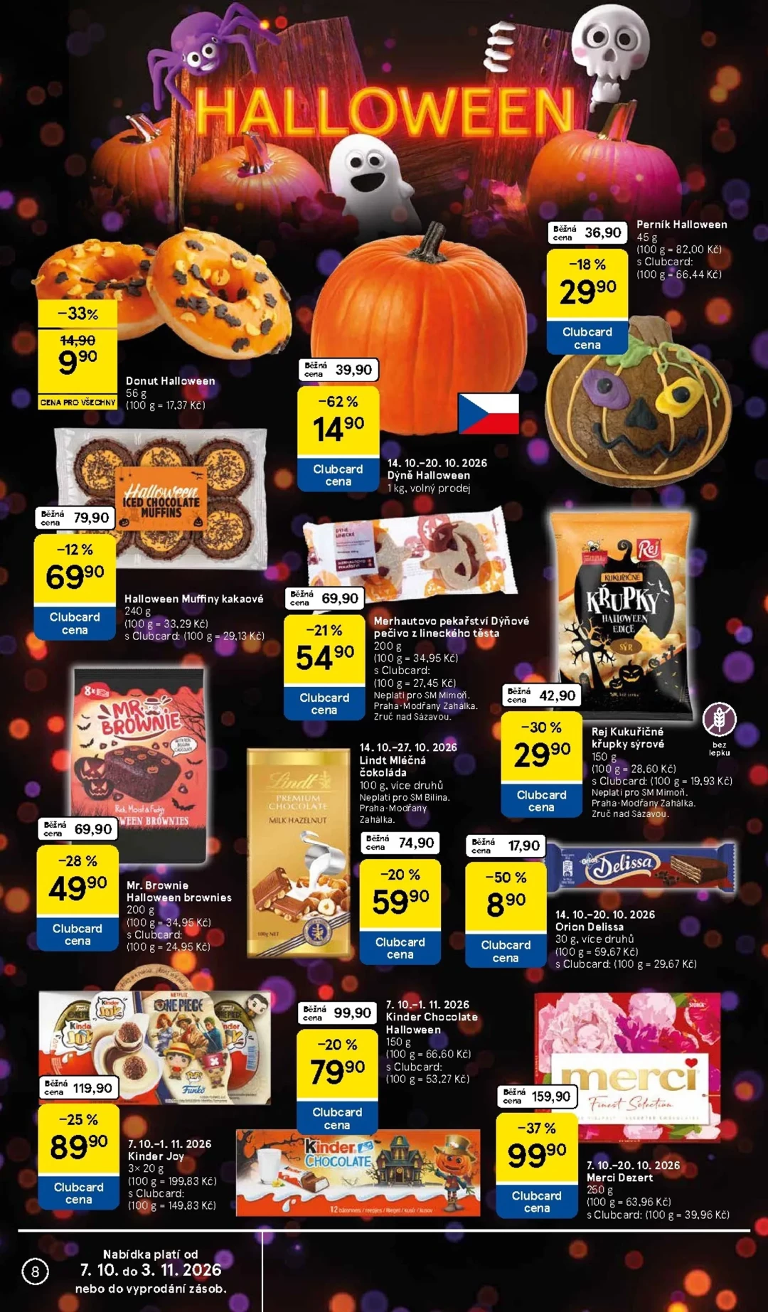 Originální strana 8 z 16 letáku Tesco – Tesco supermarket