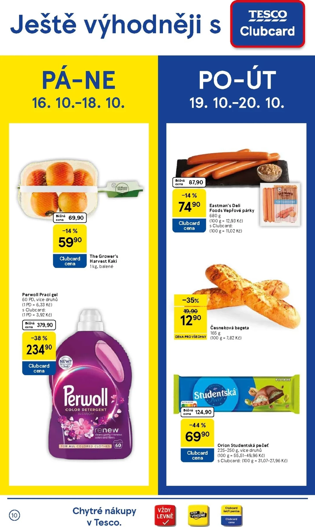 Originální strana 10 z 16 letáku Tesco – Tesco supermarket