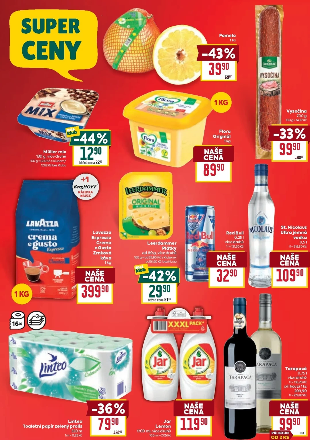 Originální strana 2 z 38 letáku Billa – Billa