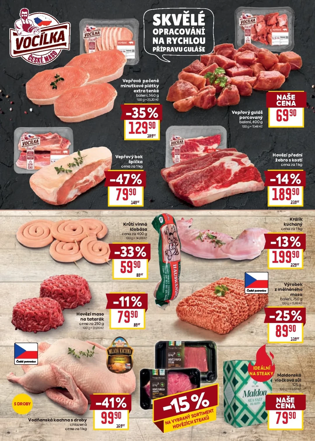 Originální strana 3 z 38 letáku Billa – Billa