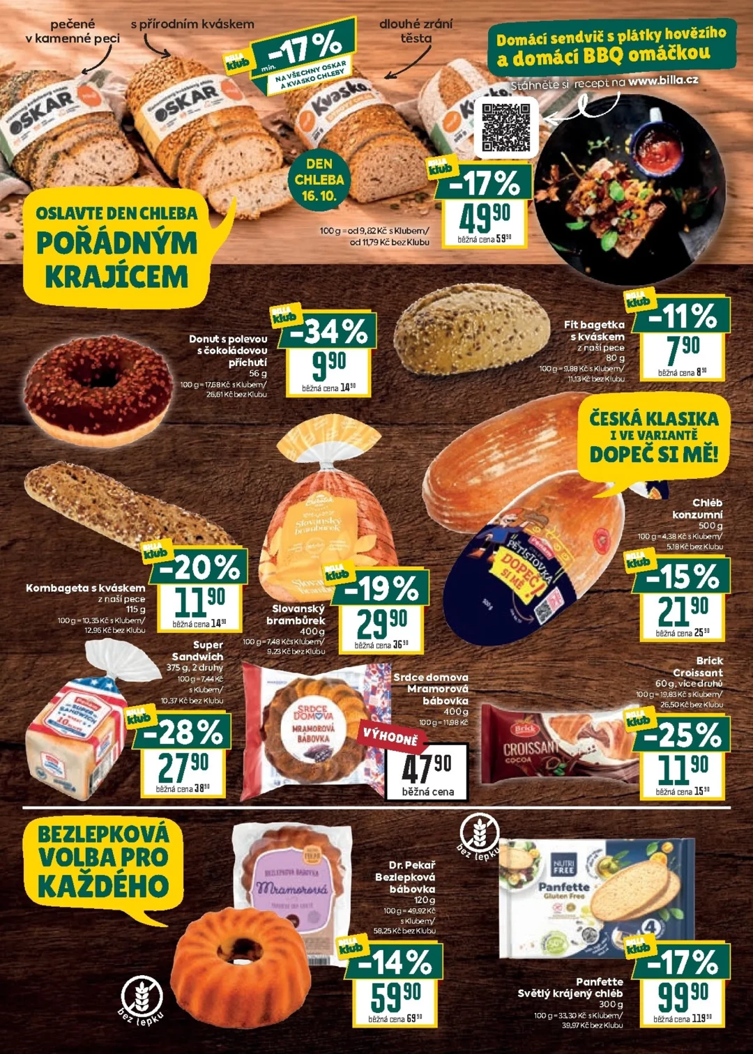 Originální strana 10 z 38 letáku Billa – Billa
