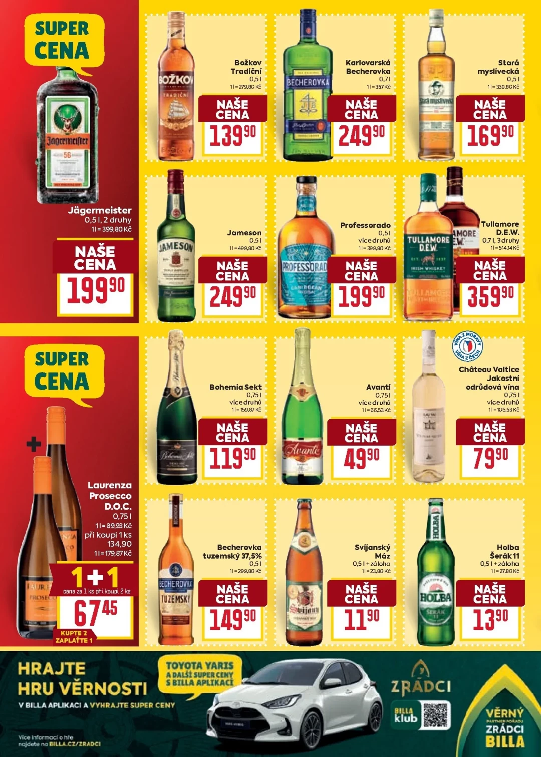 Originální strana 28 z 38 letáku Billa – Billa