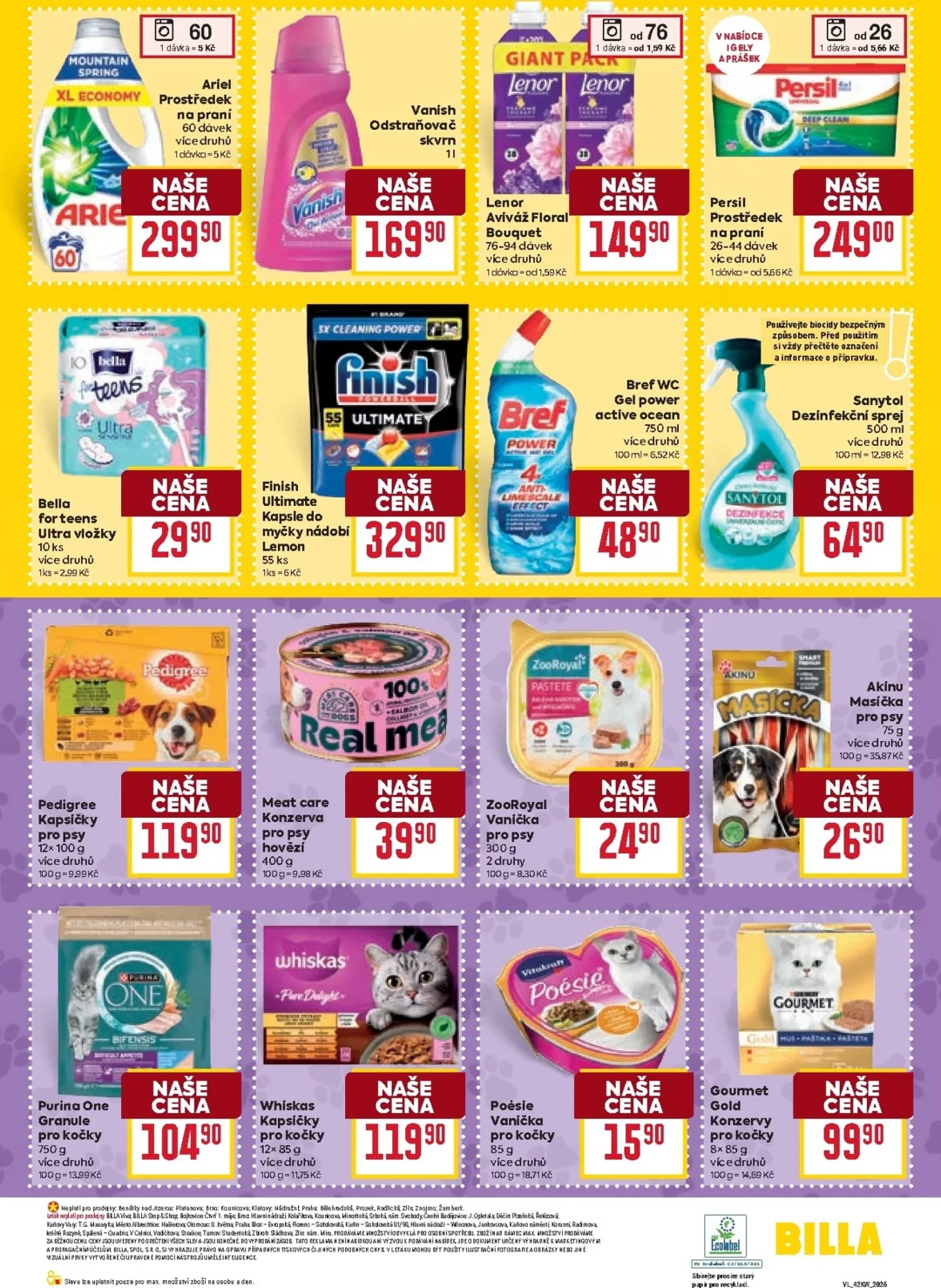 Originální strana 31 z 38 letáku Billa – Billa