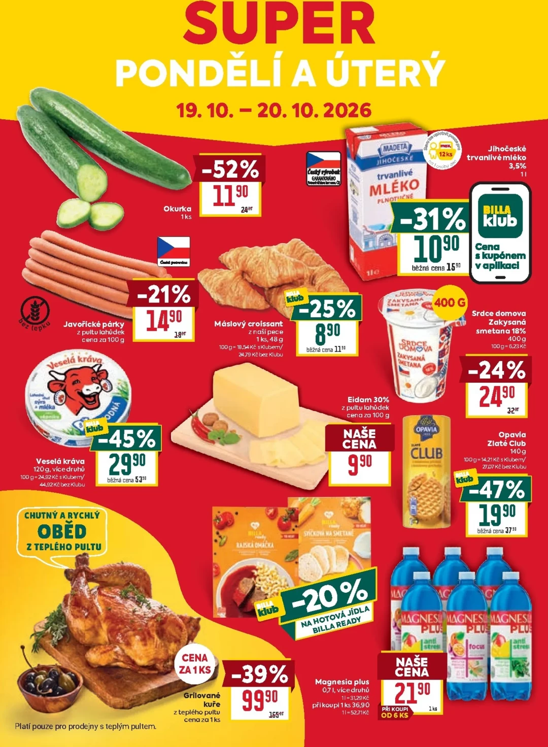 Originální strana 34 z 38 letáku Billa – Billa