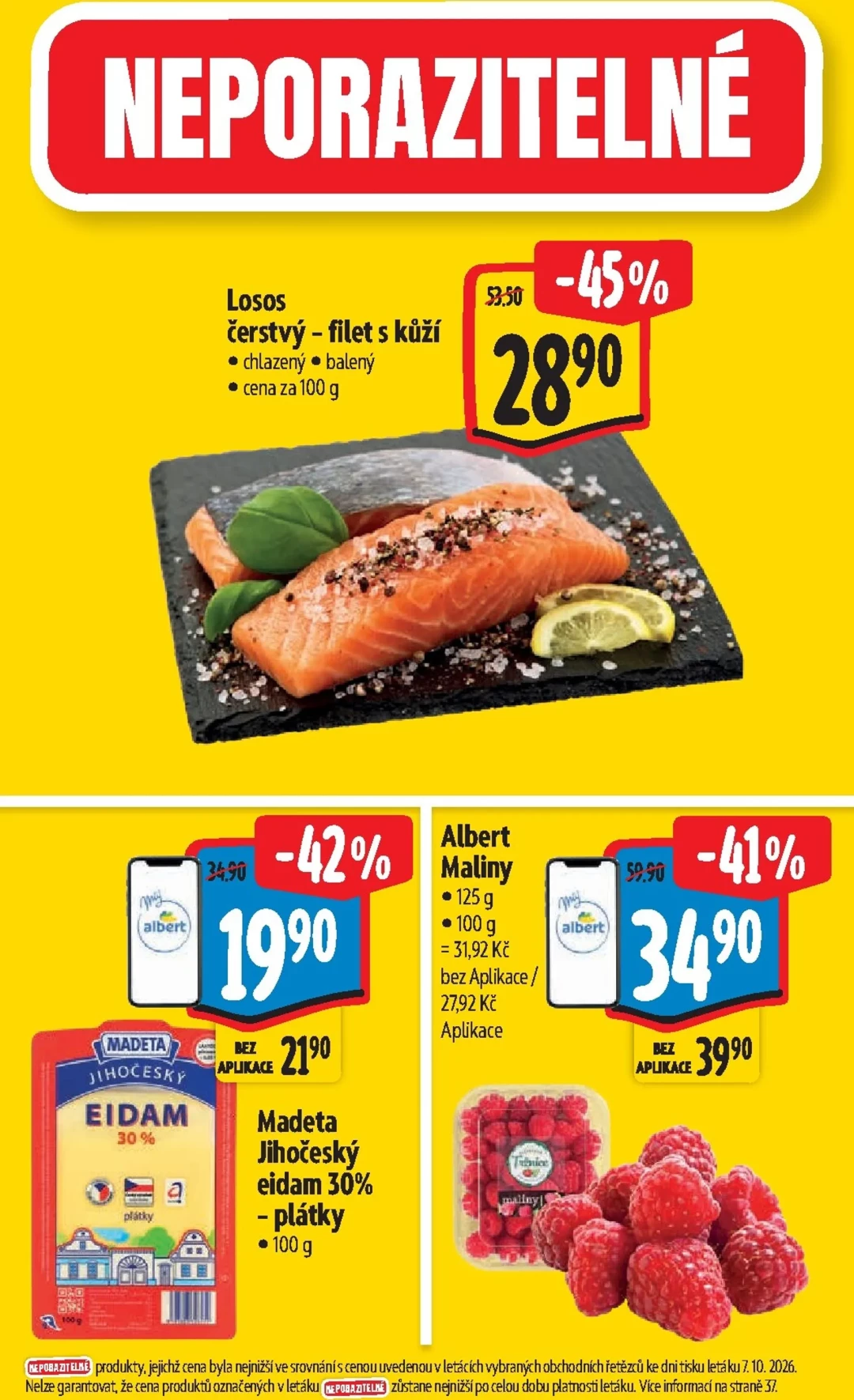 Originální strana 3 z 63 letáku Albert – Albert Hypermarket