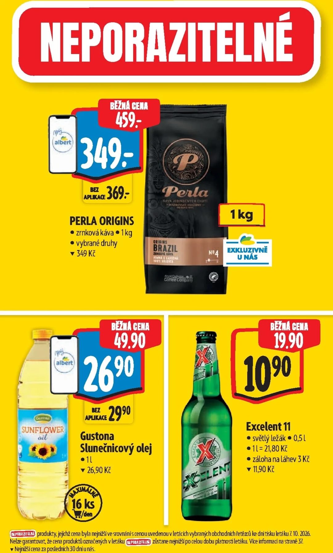 Originální strana 5 z 63 letáku Albert – Albert Hypermarket