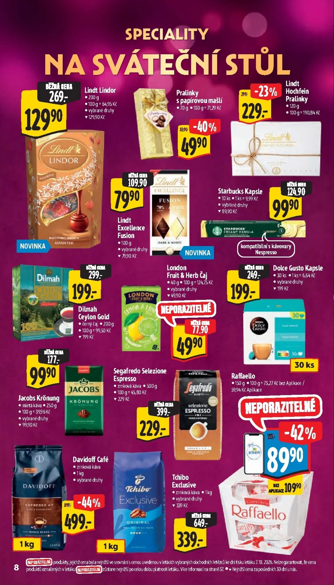 Originální strana 14 z 63 letáku Albert – Albert Hypermarket