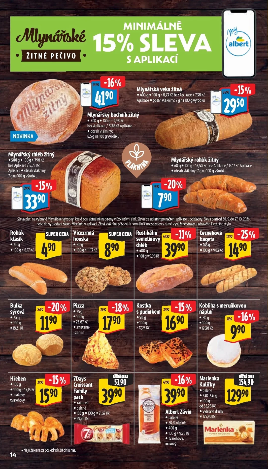 Originální strana 22 z 63 letáku Albert – Albert Hypermarket