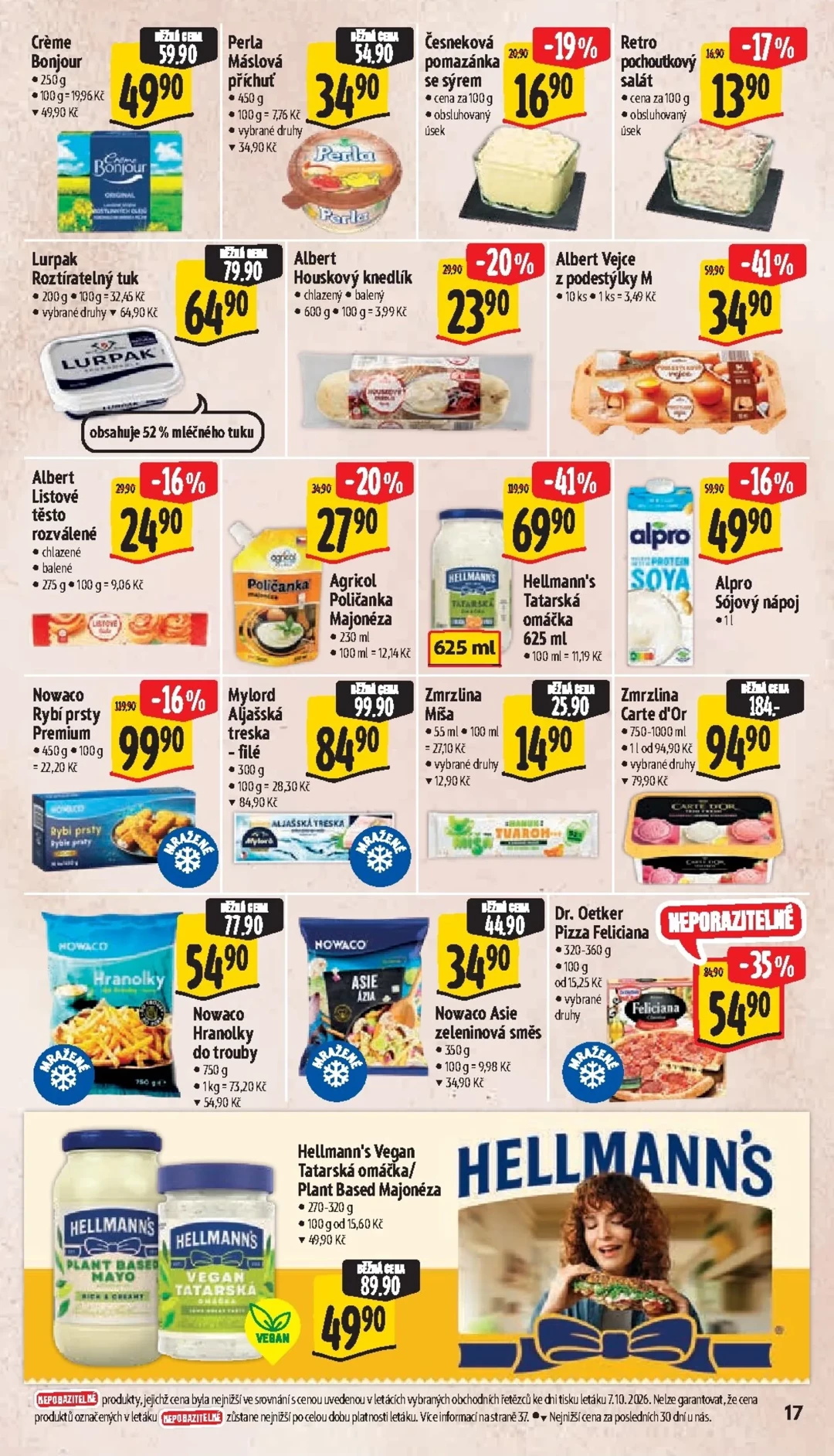 Originální strana 25 z 63 letáku Albert – Albert Hypermarket