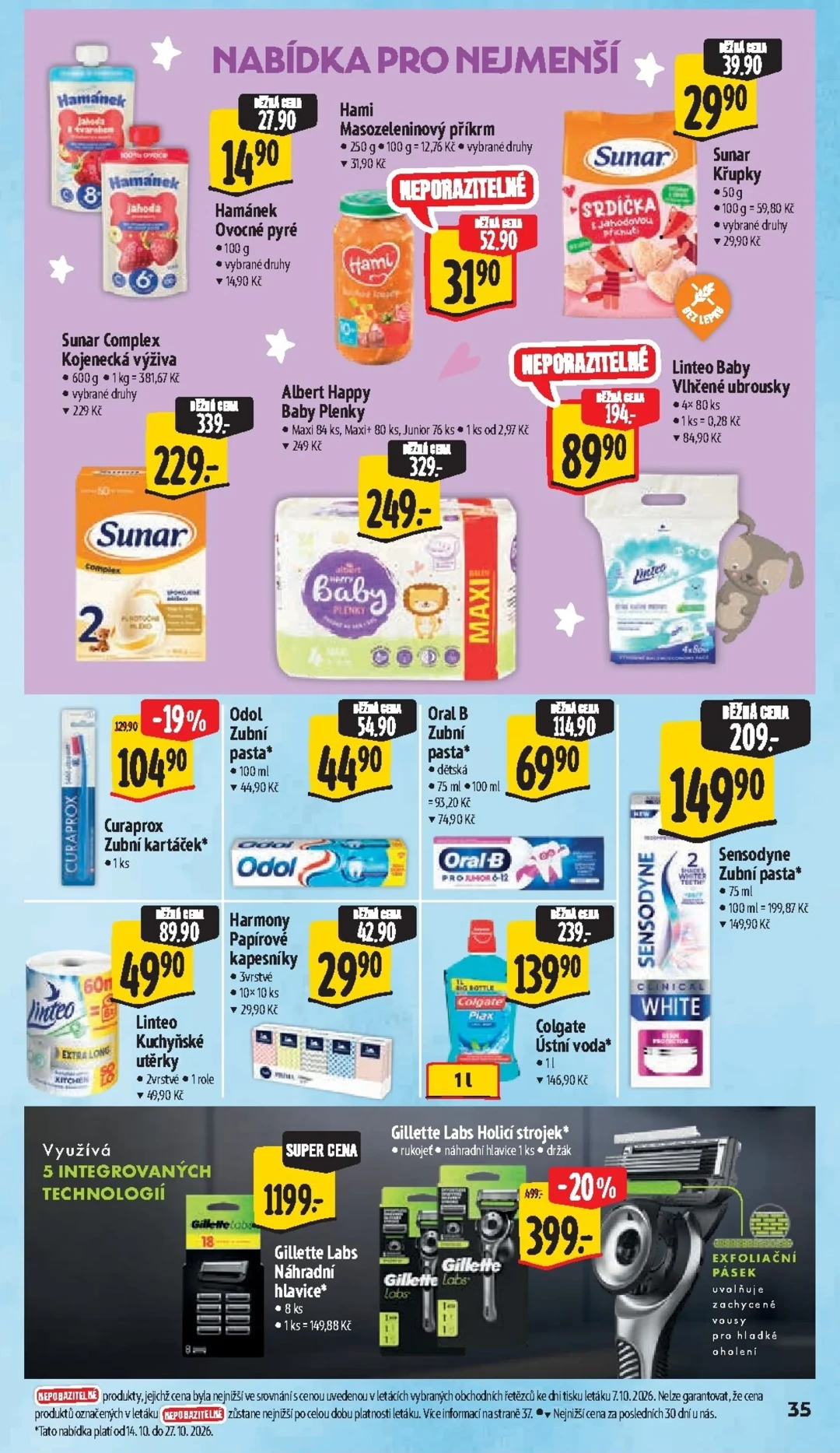 Originální strana 45 z 63 letáku Albert – Albert Hypermarket