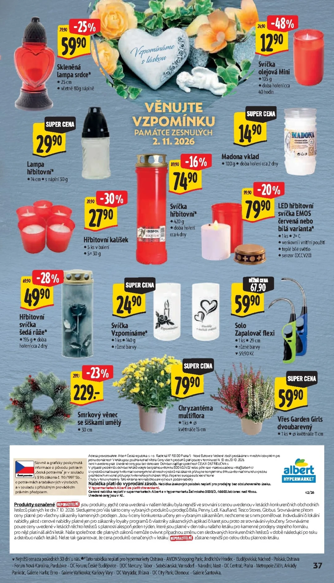 Originální strana 47 z 63 letáku Albert – Albert Hypermarket