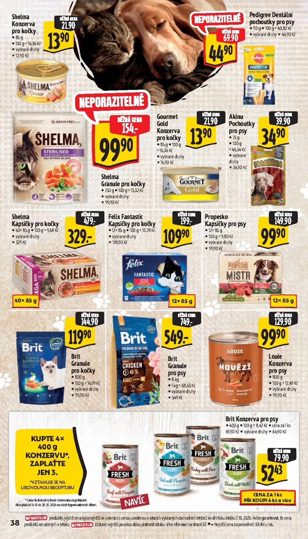 Originální strana 48 z 63 letáku Albert – Albert Hypermarket