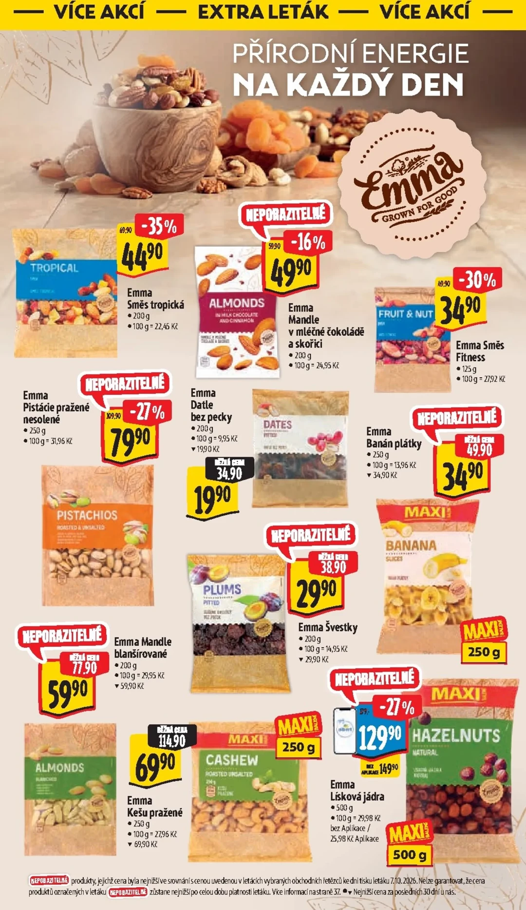 Originální strana 52 z 63 letáku Albert – Albert Hypermarket