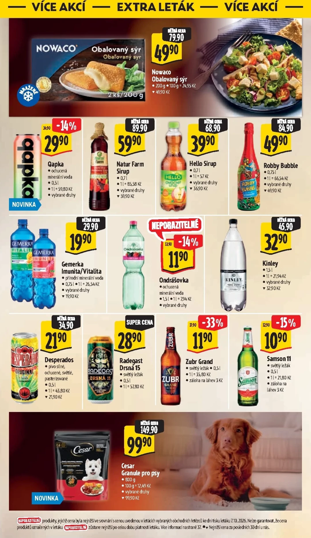 Originální strana 61 z 63 letáku Albert – Albert Hypermarket