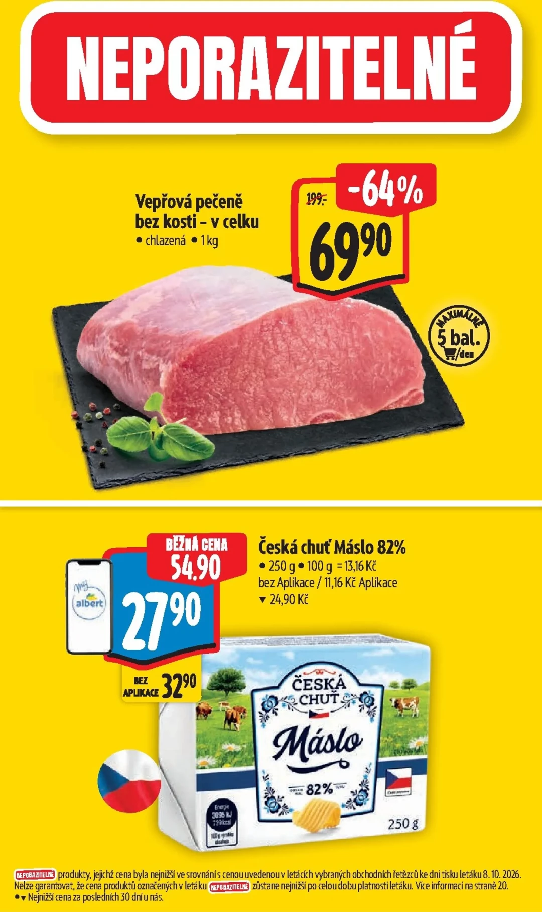 Originální strana 2 z 47 letáku Albert – Albert Supermarket