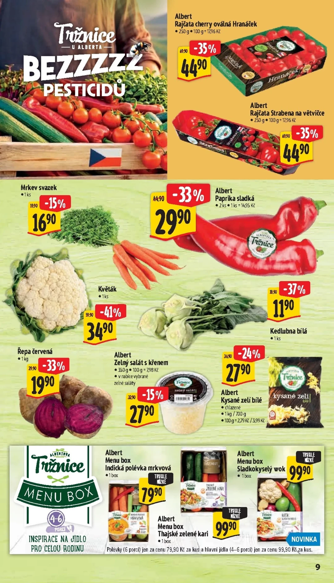 Originální strana 17 z 47 letáku Albert – Albert Supermarket