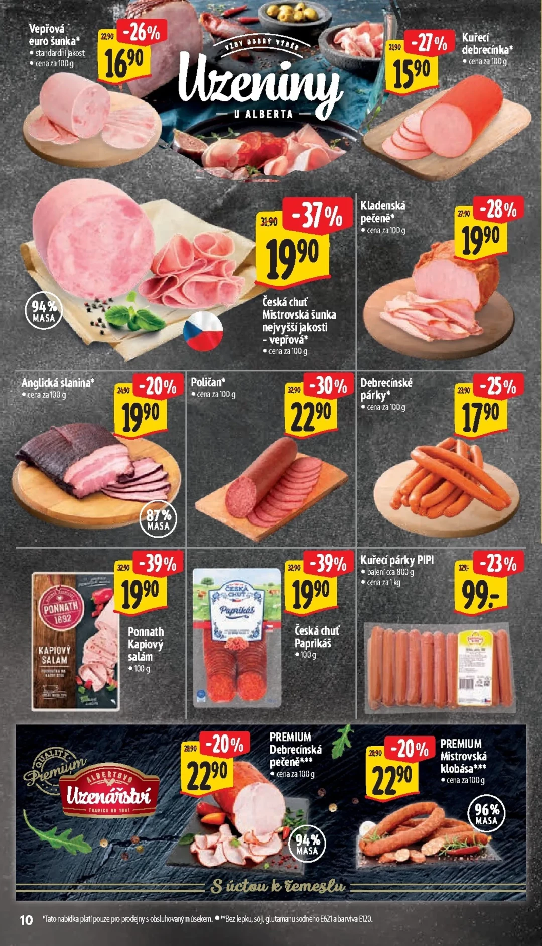 Originální strana 20 z 47 letáku Albert – Albert Supermarket