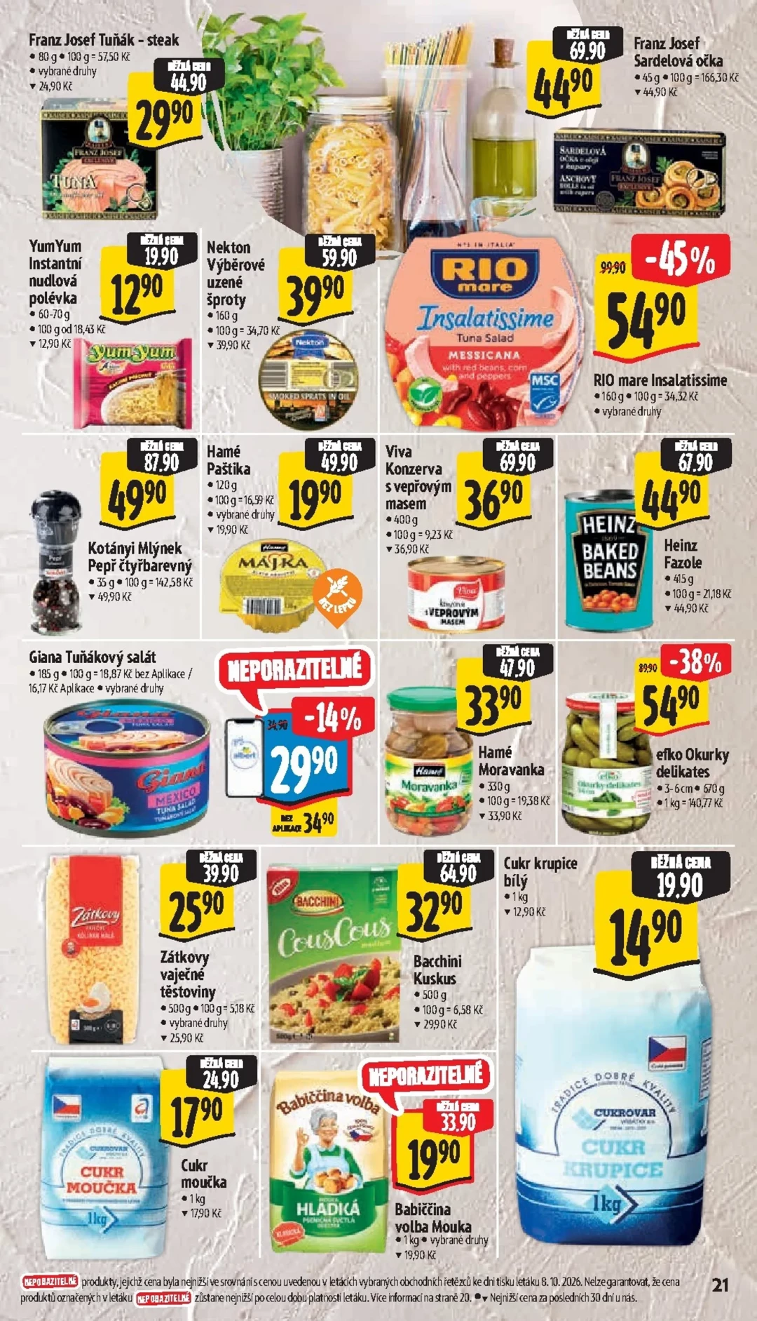 Originální strana 31 z 47 letáku Albert – Albert Supermarket