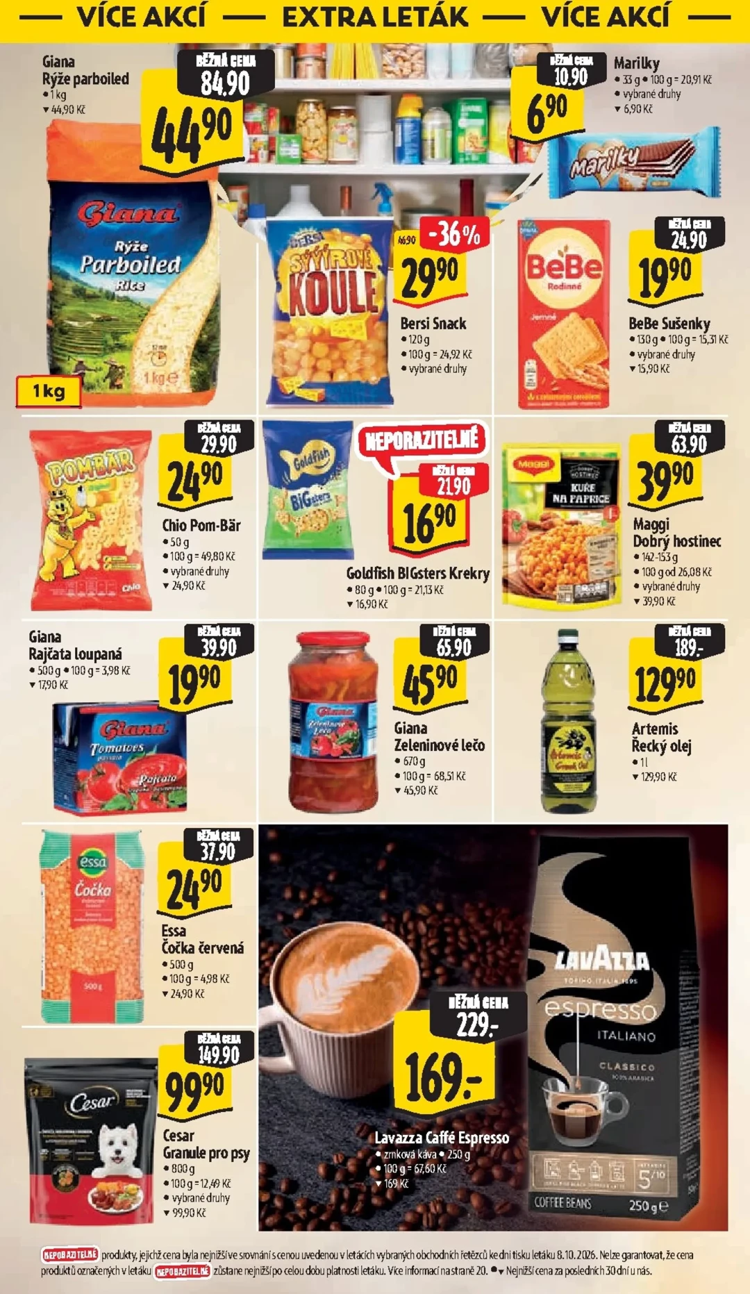 Originální strana 43 z 47 letáku Albert – Albert Supermarket