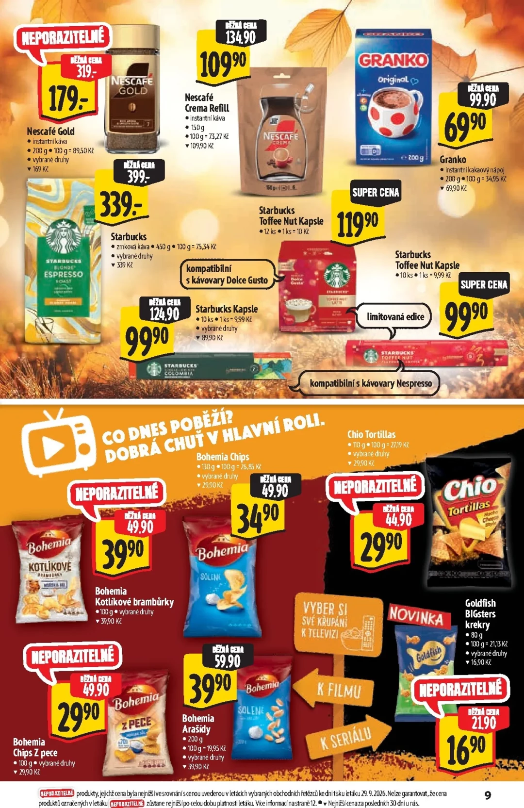 Originální strana 9 z 25 letáku Albert – Albert Supermarket - Značky