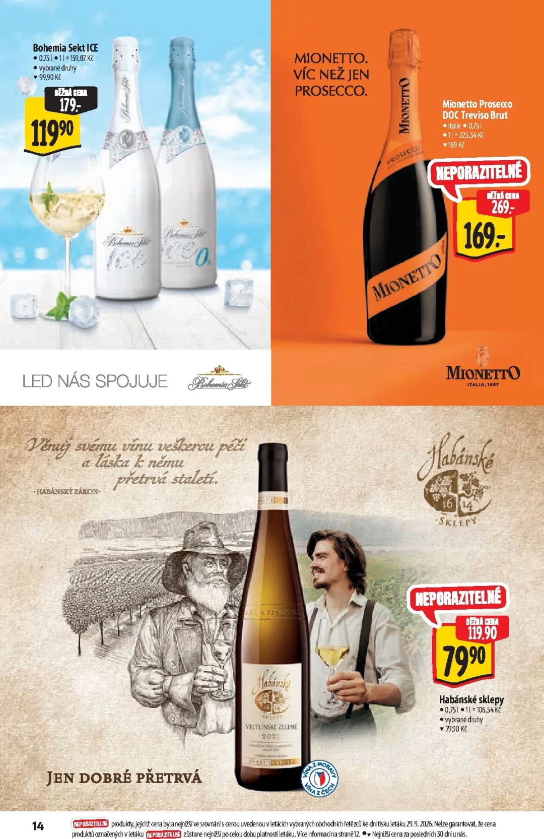 Originální strana 14 z 25 letáku Albert – Albert Supermarket - Značky