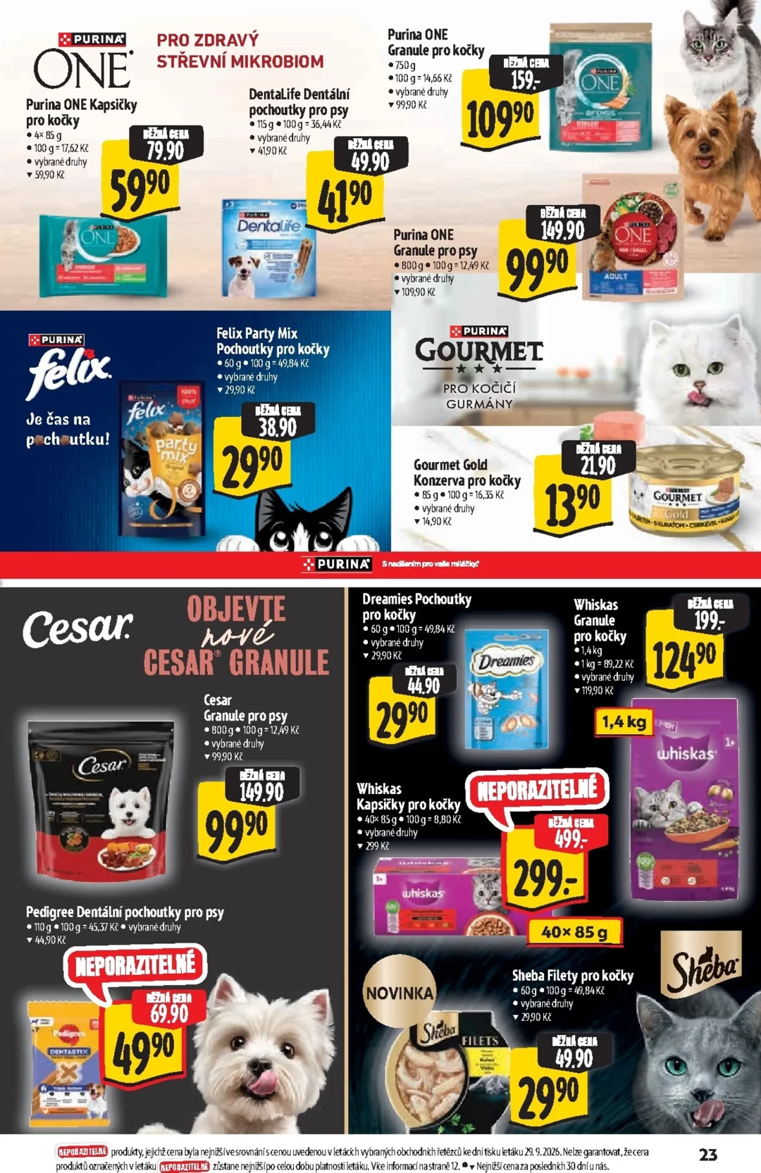 Originální strana 23 z 25 letáku Albert – Albert Supermarket - Značky