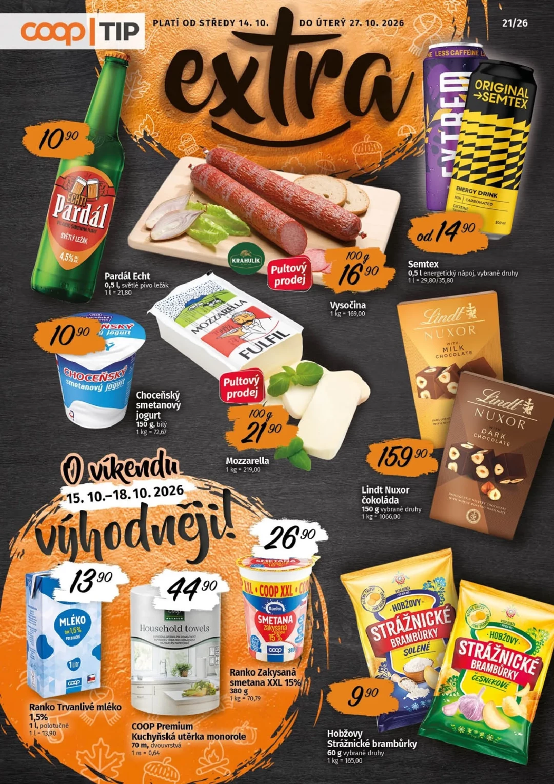 Originální strana 1 z 4 letáku COOP – Coop - TIP extra
