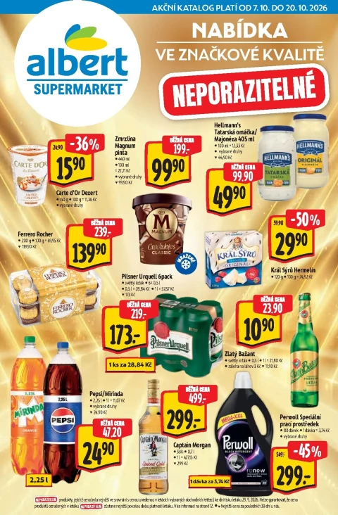 Albert Supermarket - Značky